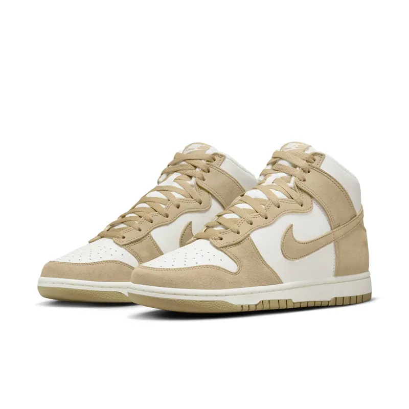 Nike Dunk Hi Retro PRM “Tan Suede” (DQ7679-001)