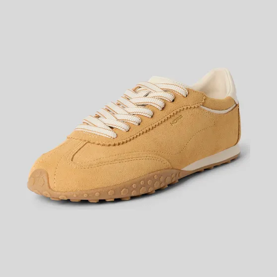 Hoff Sneakers van echt leer met logodetail model ‘Bridge’ (22561024)