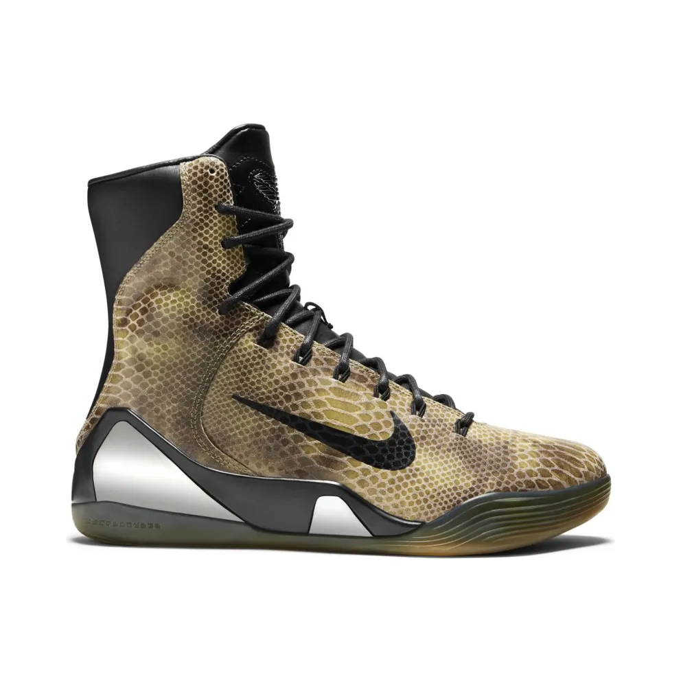Nike Kobe 9 EXT High Snakeskin Black/Black (716616-001)