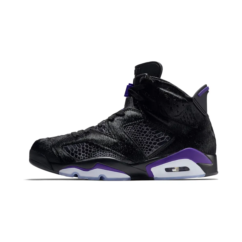 Air Jordan x Social Status Nike AJ VI 6 Black Dark Concord (AR2257-005)