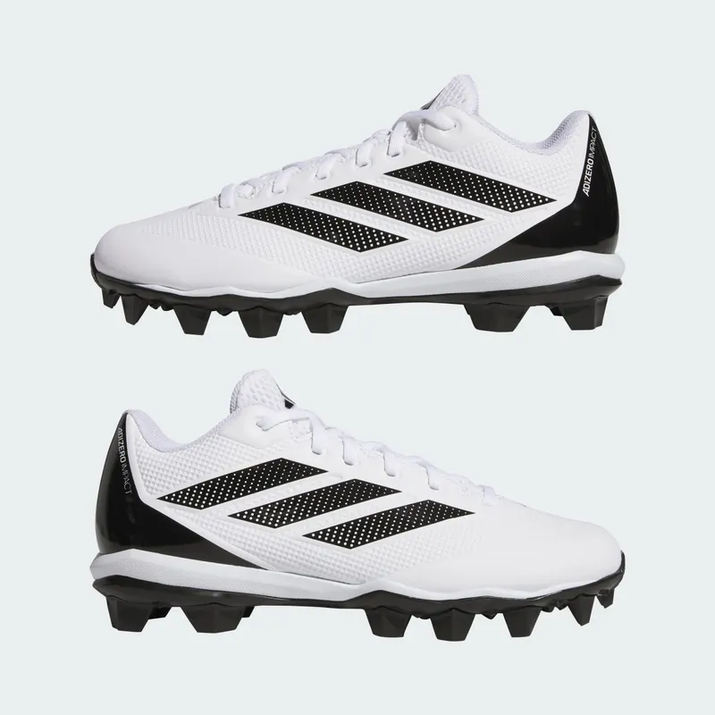 Adidas Adizero Impact 2.0 Molded Noppenschoenen Cloud White / Core Black / Core Black (JH6756)