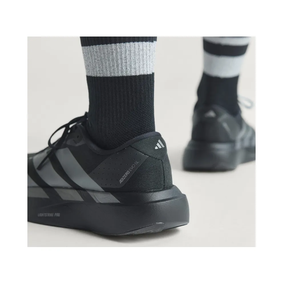 Adidas Adizero EVO SL Core Black / Iron Metallic / Core Black (JP7147)
