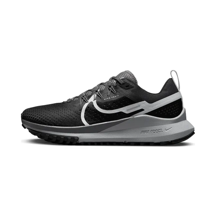 Nike React Pegasus Trail 4 “Black / Dark Grey / Wolf Grey / Aura” (DJ6159-001)
