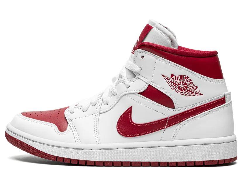 Air Jordan 1 Mid Reverse Chicago – “University Red / White” (BQ6472-161)