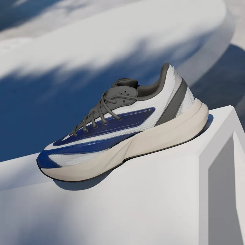 Adidas Lightblaze Cloud White / Dark Blue / Grey Six (JS4254)