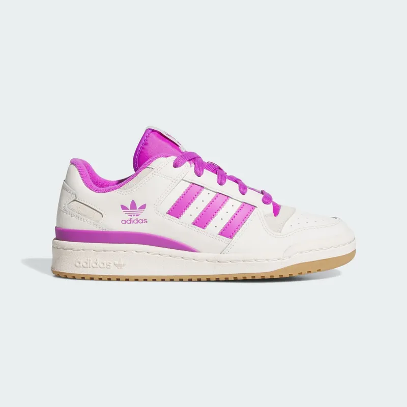 Adidas Forum Low CL “White / Purple” (JR0474)