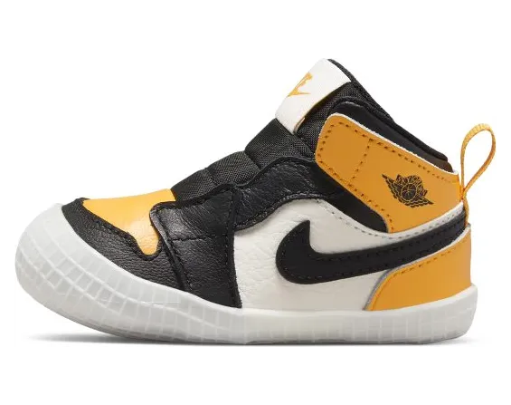 Jordan 1 Wiegbootie voor baby’s Geel (AT3745-711)