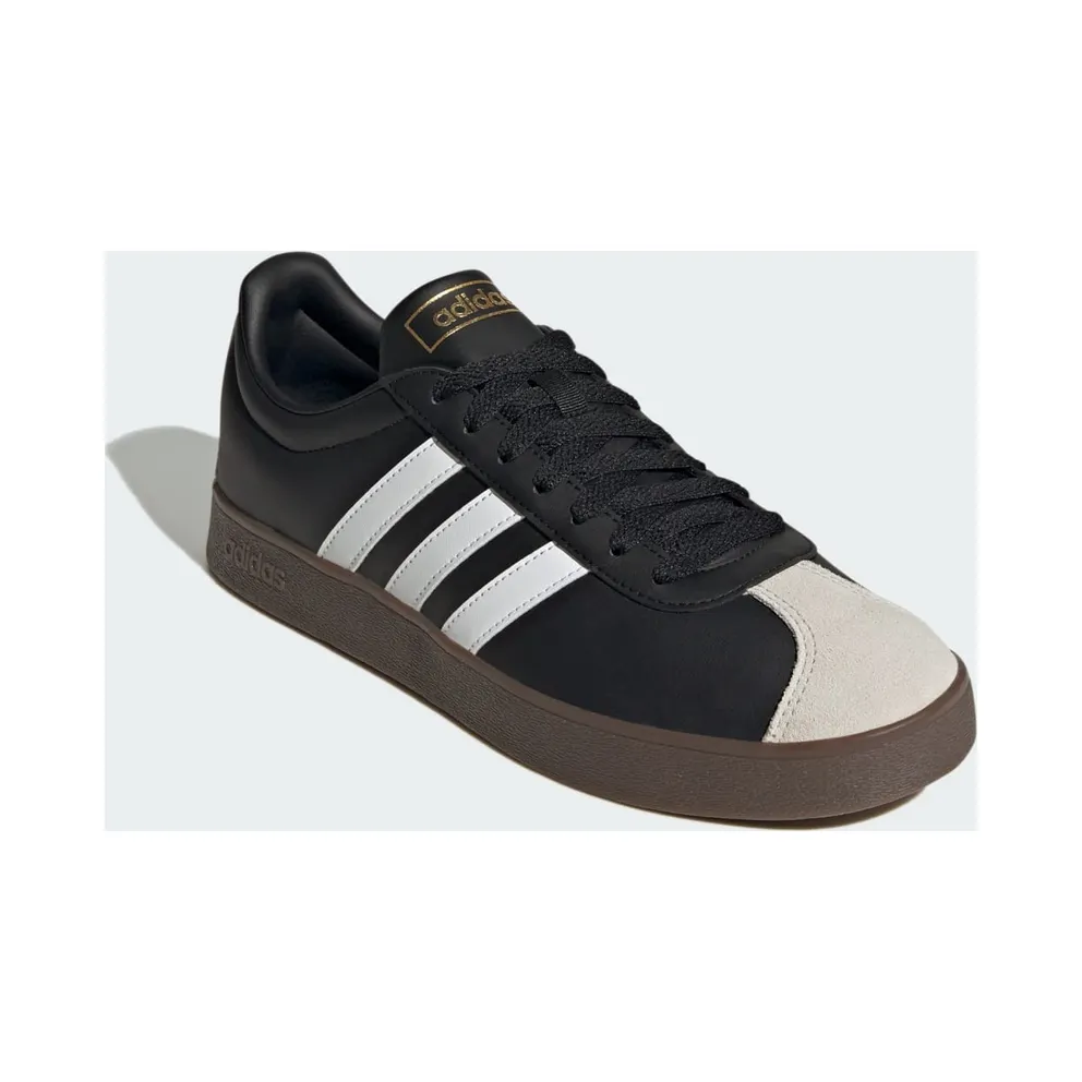 Adidas VL Court 2.0 Shoes Core Black / Cloud White / Gum (ID6017)