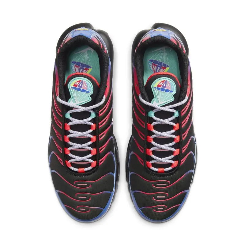 Nike Air Max Plus Parachute Black/Laser Crimson-Hyper Royal-White (CV7541-001)