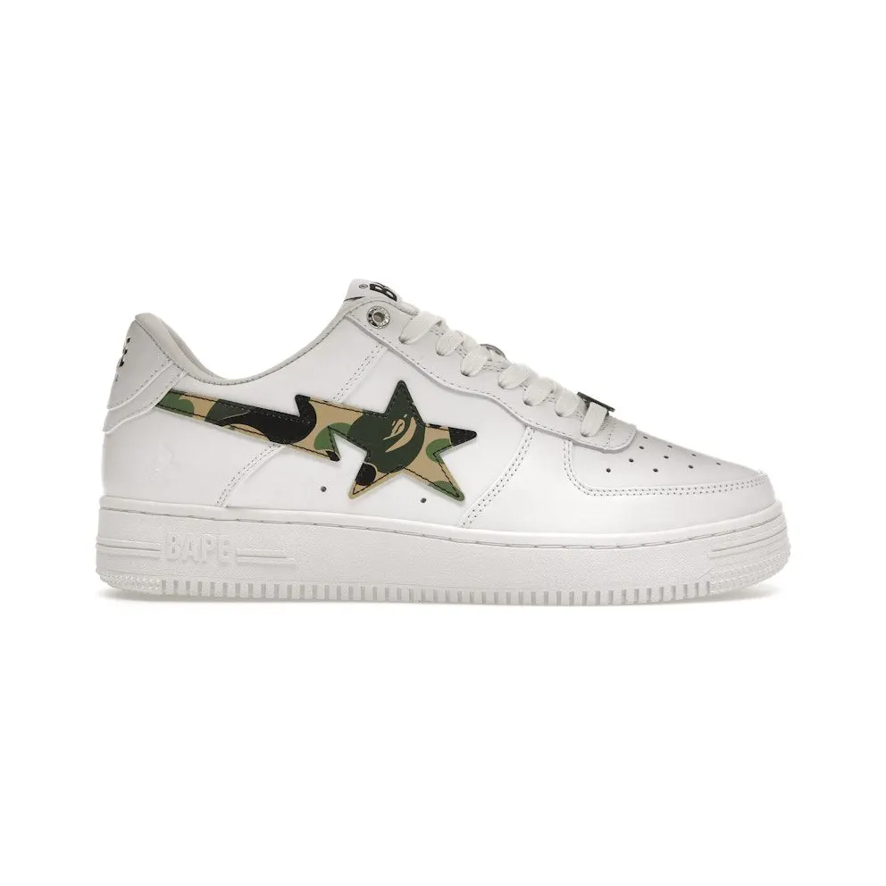A Bathing Ape Bape Sta Low ABC Camo White Green (2022) (1I70191005-GRN)