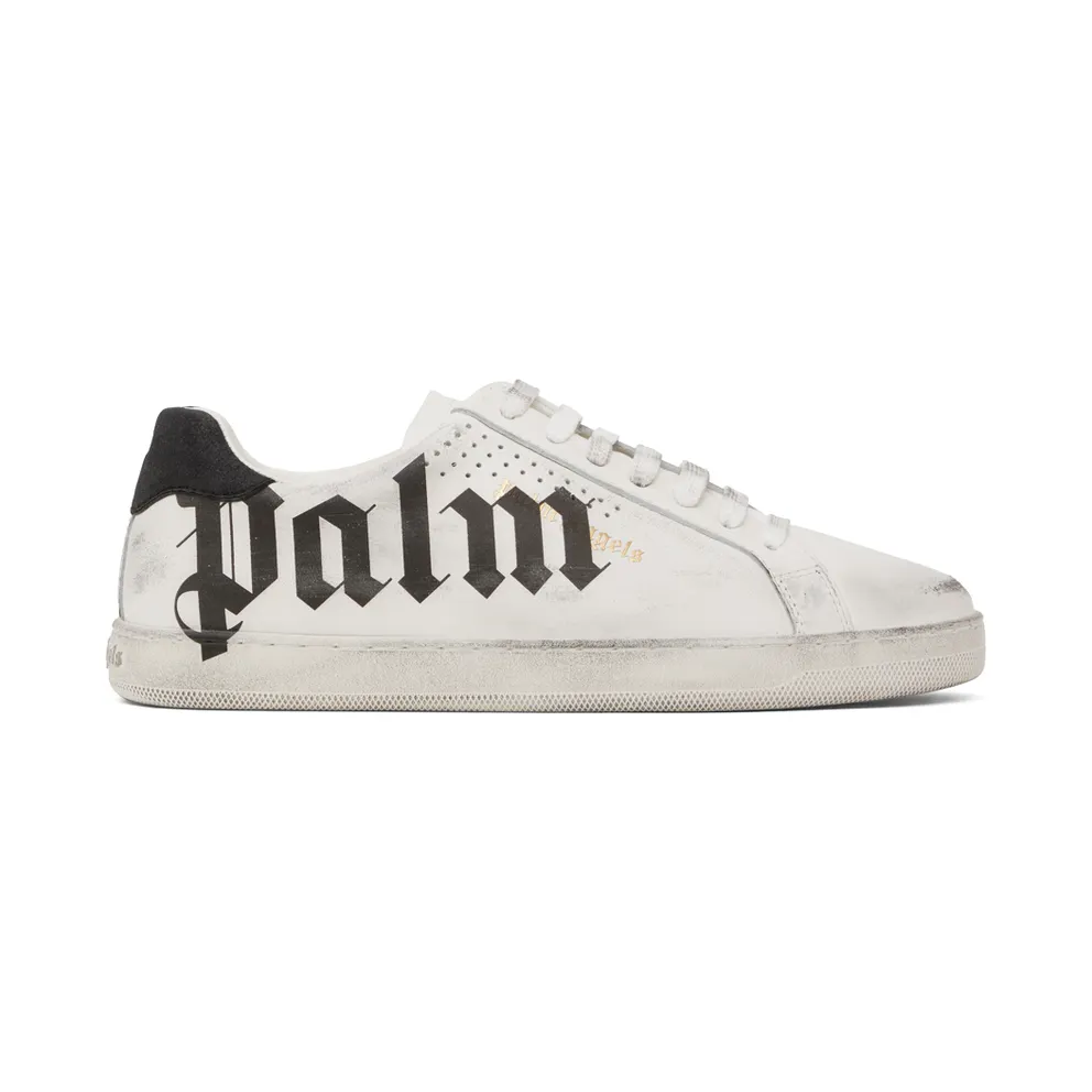 Palm Angels Palm One Spraypaint “White” (PMIA056F22LEA0050110)