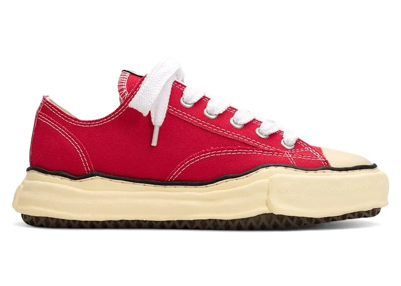 Maison Mihara Yasuhiro Peterson OG Vintage Sole Canvas Low Red (A09FW733-RED)