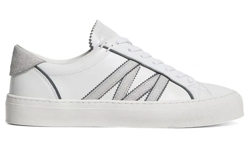 Moncler Monaco2 White Grey Glitter (K2-09B-4M00070-M7232-001)