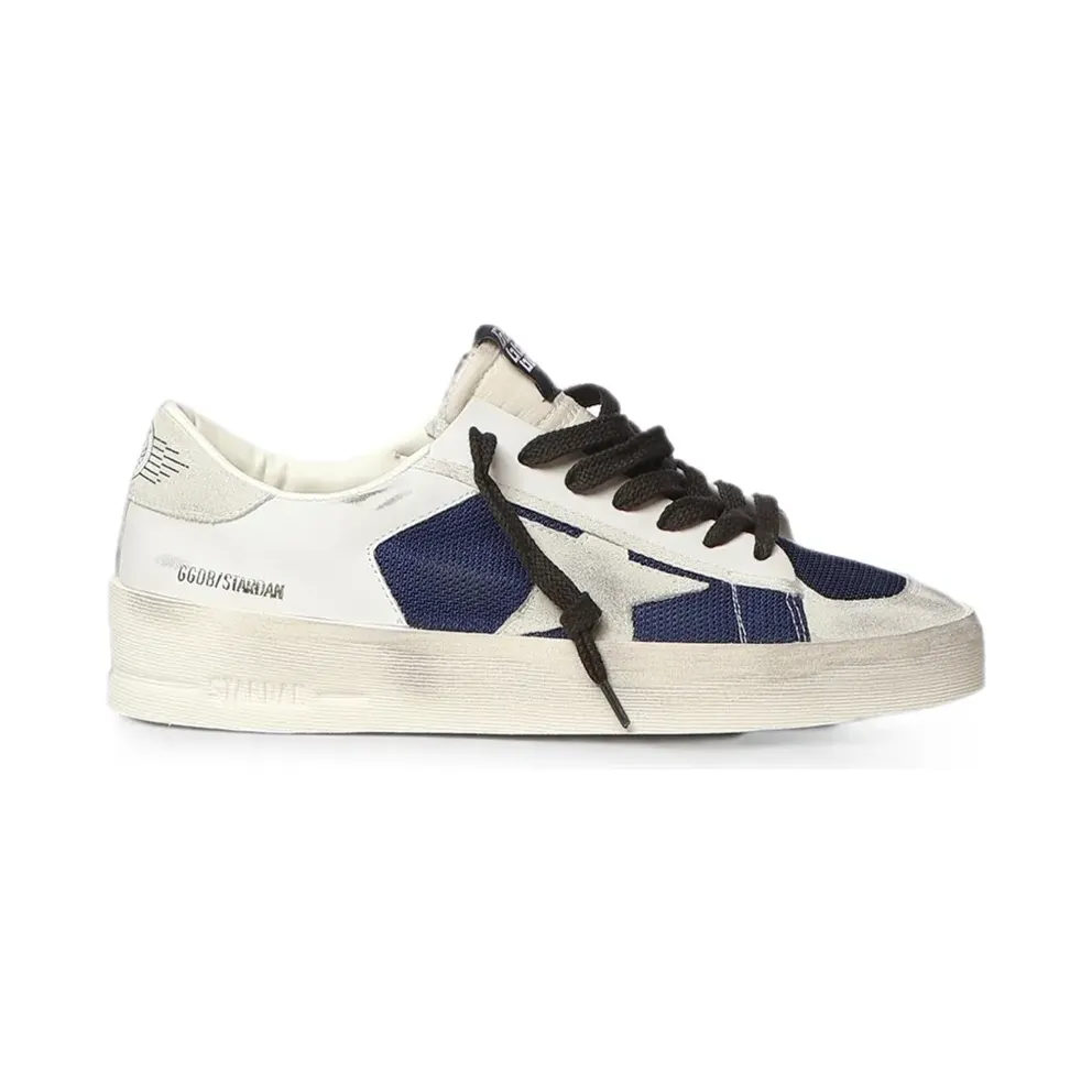 Golden Goose Stardan mit Stern-Patch – White (GMF00128F008759)