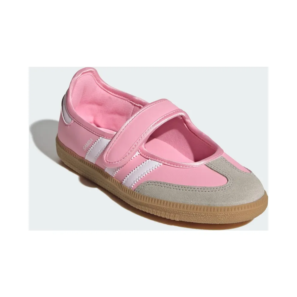 Adidas Samba Jane GS “Light Pink / Cloud White / Gum” (JP9544)