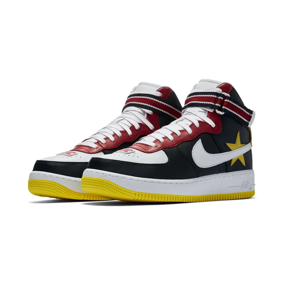 Nike Air Force 1 High Riccardo Tisci All-Star 2018 (Black) Gym Red/Opti Yellow-Black-White (AQ3366-600)