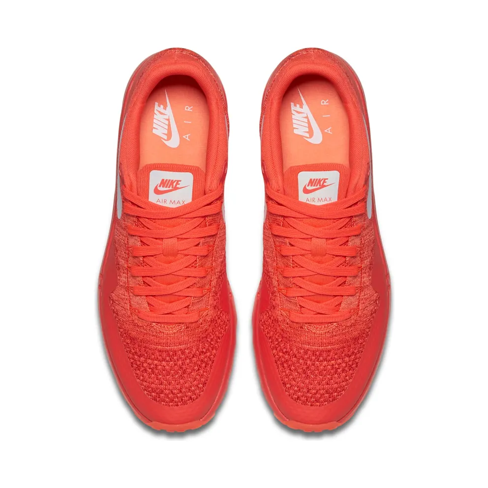 Nike Air Max 1 Ultra Flyknit “Bright Crimson / University Red / Bright Mango / White” (843384-601)