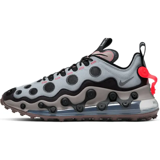 Nike Air Max 720 ISPA “Metallic Silver / Black / Flash Crimson” (CQ6278-001)