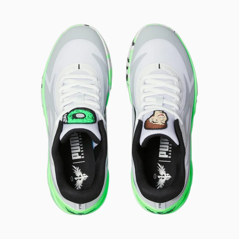 Puma MB.02 Lo LaMel-O Basketball Shoes Green/White (379408-01)