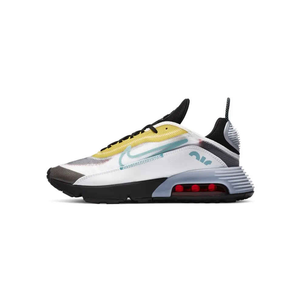 Nike Air Max 2090 White Speed Yellow Bleached Aqua White/Black-Speed Yellow-Bleached Aqua (CT1091-100)