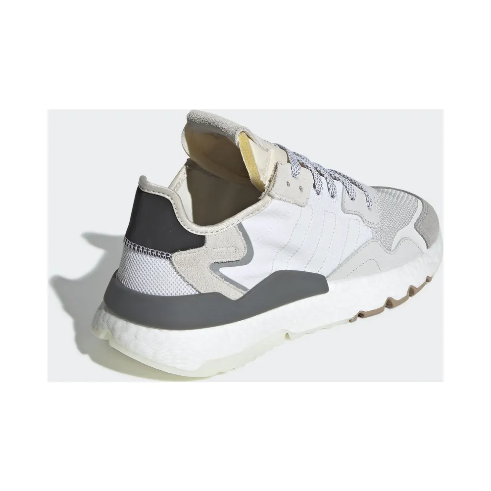 adidas Nite Jogger White Grey Footwear White/Crystal White/Core Black (CG5950)