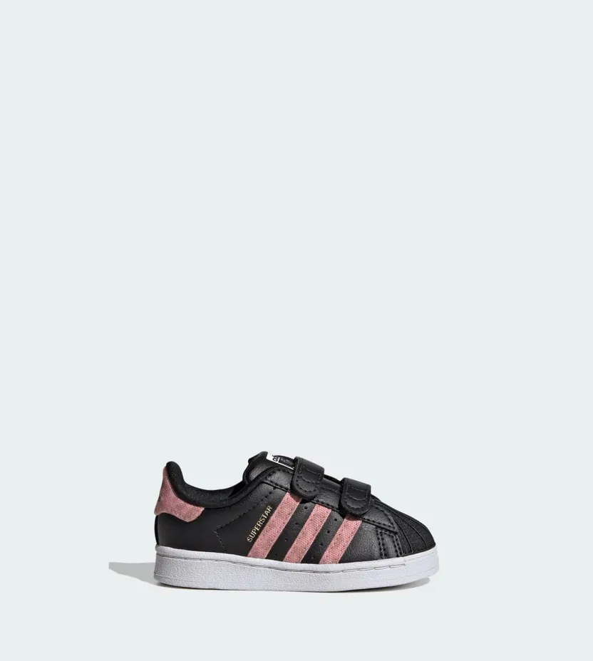 adidas Superstar Comfort Closure Kids Core Black / Core Black / Gold Metallic (ID7265)