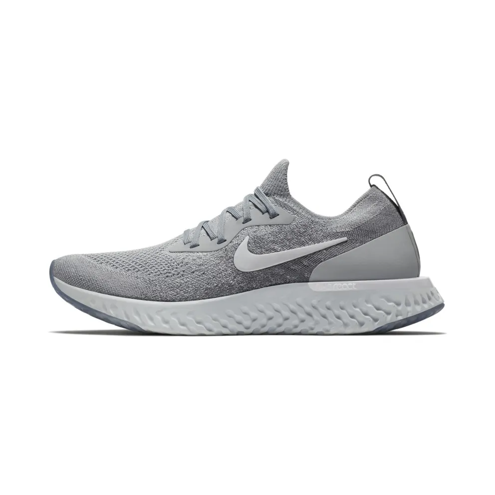 Nike Epic React Flyknit Wolf Grey Wolf Grey/White-Cool Grey-Pure Platinum (AQ0067-002)