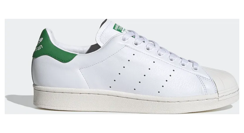 Adidas Superstan ‘Cloud White’ Cloud White/Cloud White/Green (FW9328)