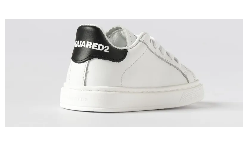 Dsquared2 Leather Sneakers White (826701) (2)