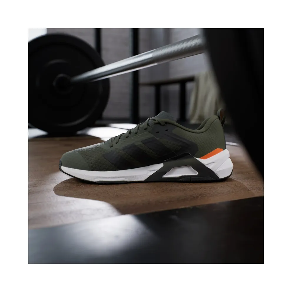 Adidas Dropset Control Training Shoes Night Cargo / Core Black / Impact Orange (JR9294)