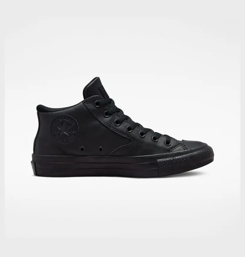 Converse Chuck Taylor All Star Malden Street Faux Leather Black/black/dk Smoke Grey