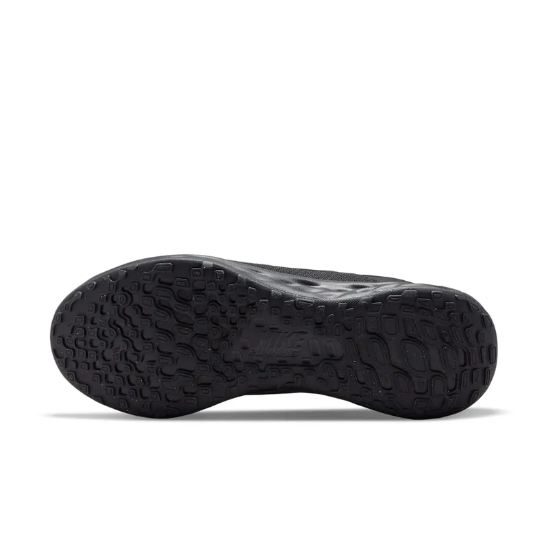 Nike Revolution 6 FlyEase Next Nature Easy On/Off Road Running Black 50% Sustainable Materials (DC8992-001)