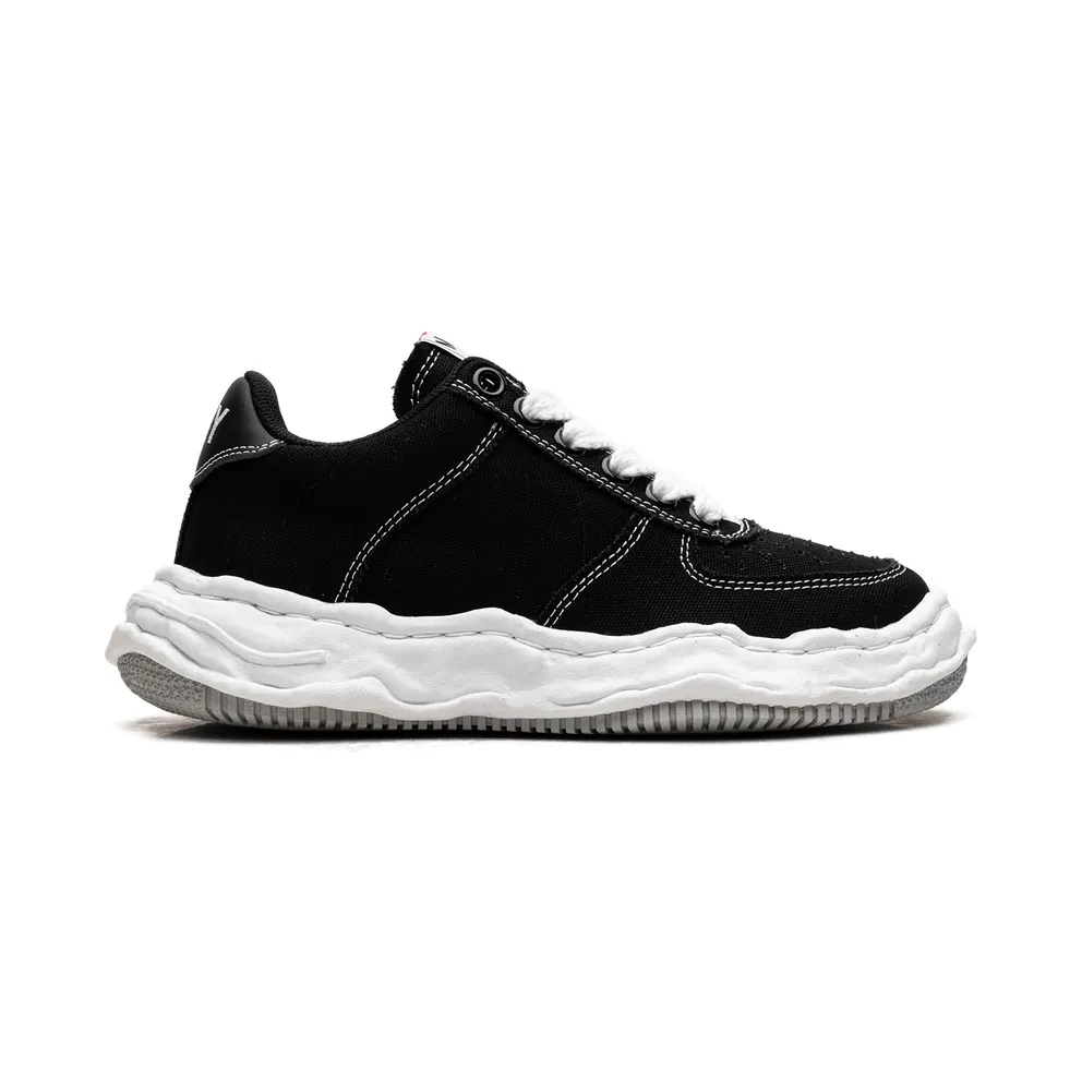 Maison Mihara Yasuhiro Wayne OG Sole Canvas Low “BLACK” (A10FW720-BLK)