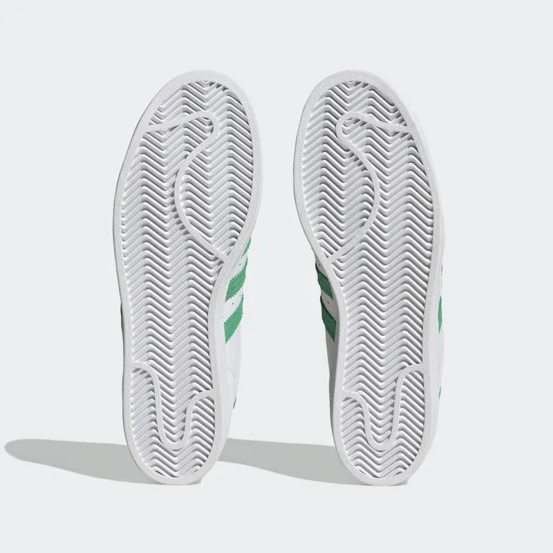 Adidas Superstar Cloud White / Semi Screaming Green / Blue Dawn (HQ2168)