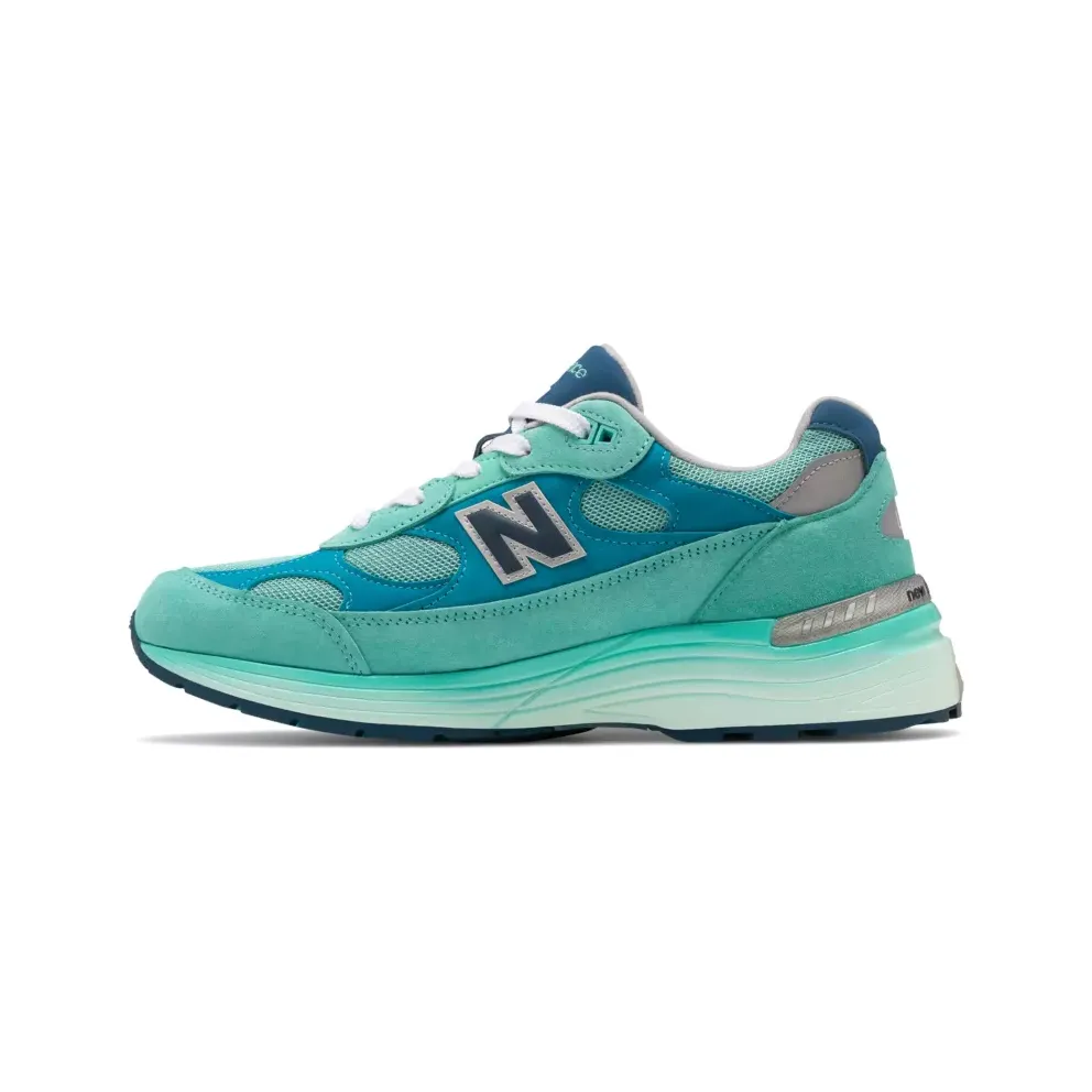 New Balance 992 MiUSA Blue Silver Metallic (M992TB)
