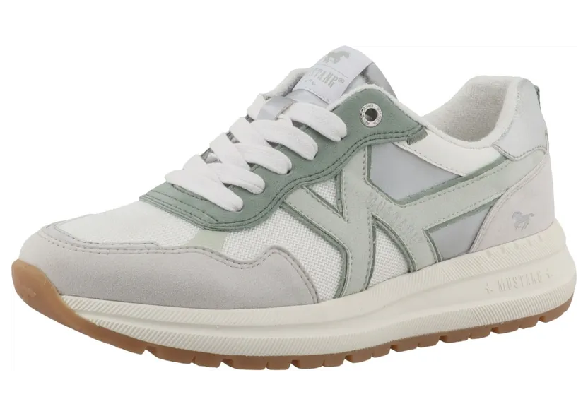 mustang sneaker Mintgroen / Wit (022720)
