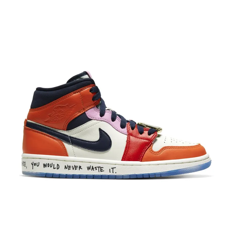 Air Jordan WMNS 1 Mid SE Fearless Melody Ehsani (2019) (CQ7629-100)