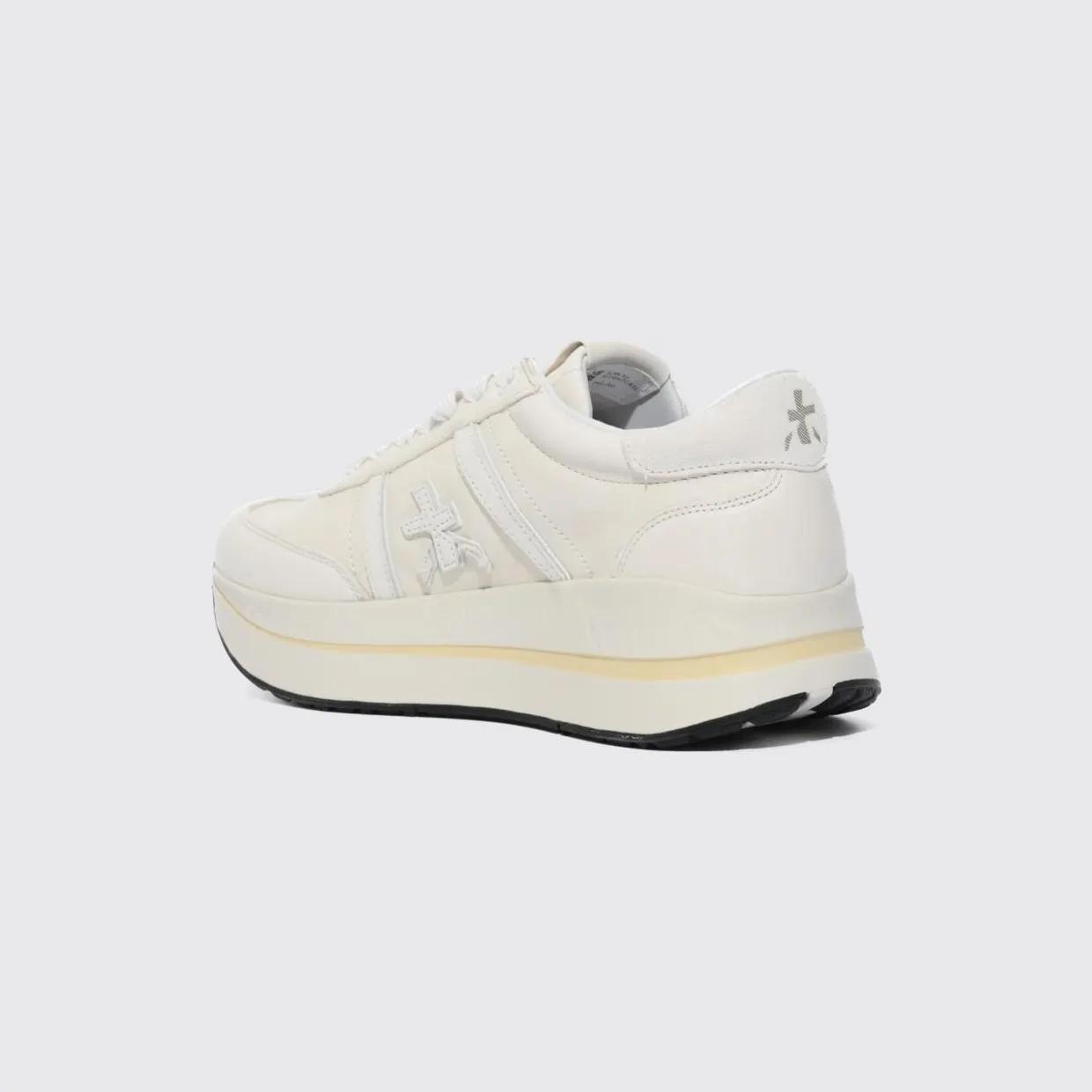 Premiata Leather Bethcoin Sneakers White (BETHCOIN8147) (2)
