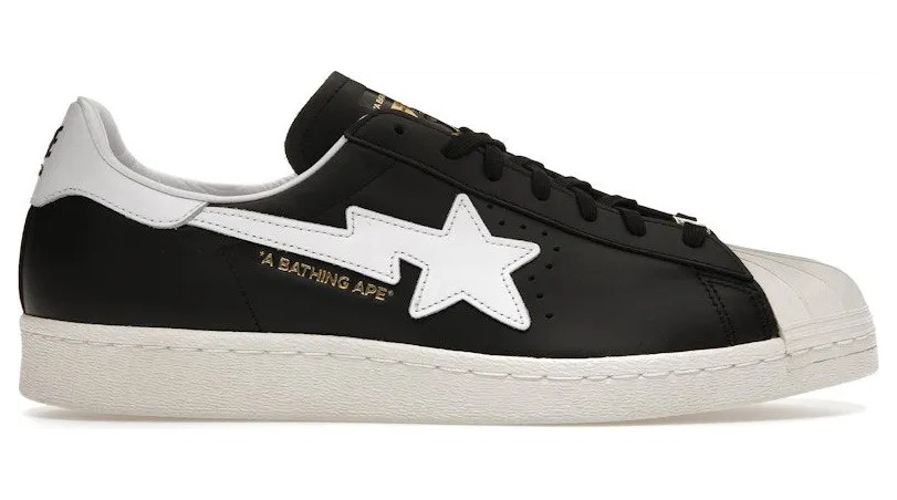 adidas Superstar “Core Black / Footwear White / Gold” (IF2385)