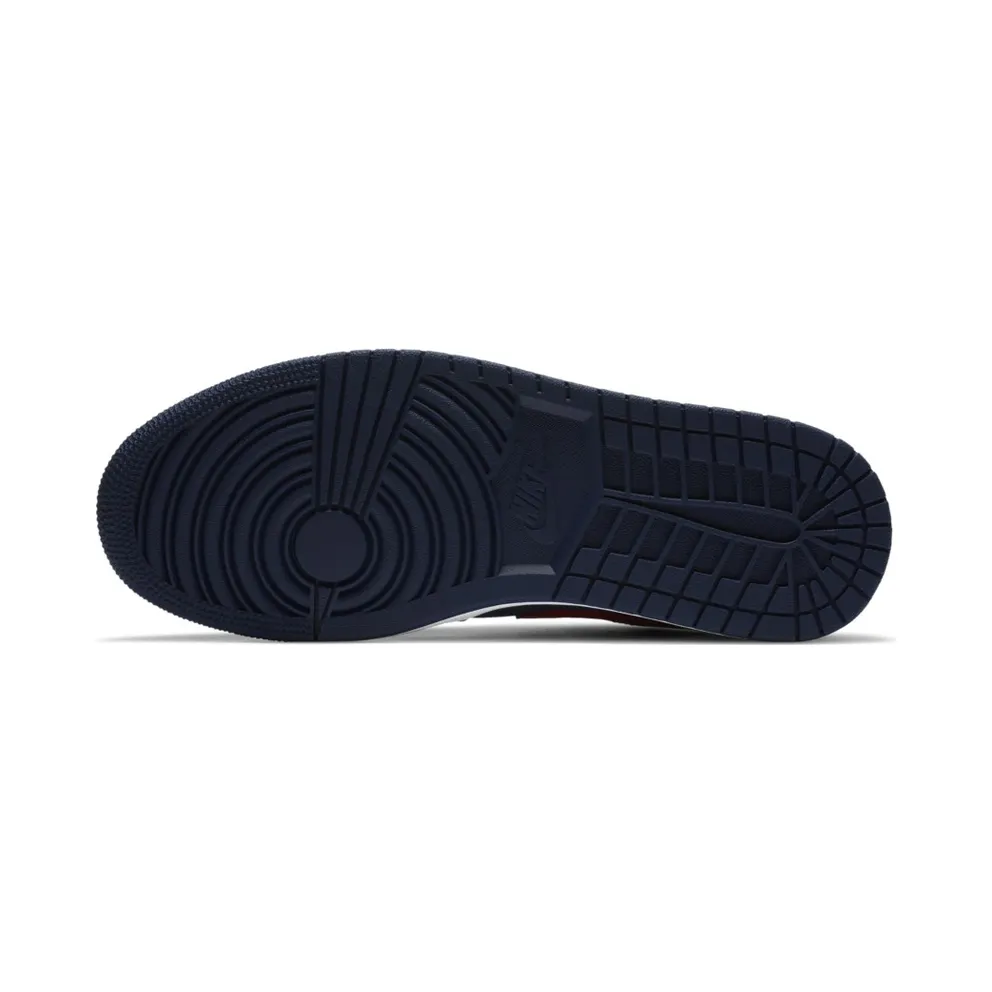 Jordan 1 Low USA Midnight Navy/Gym Red-White (CZ8454-400)