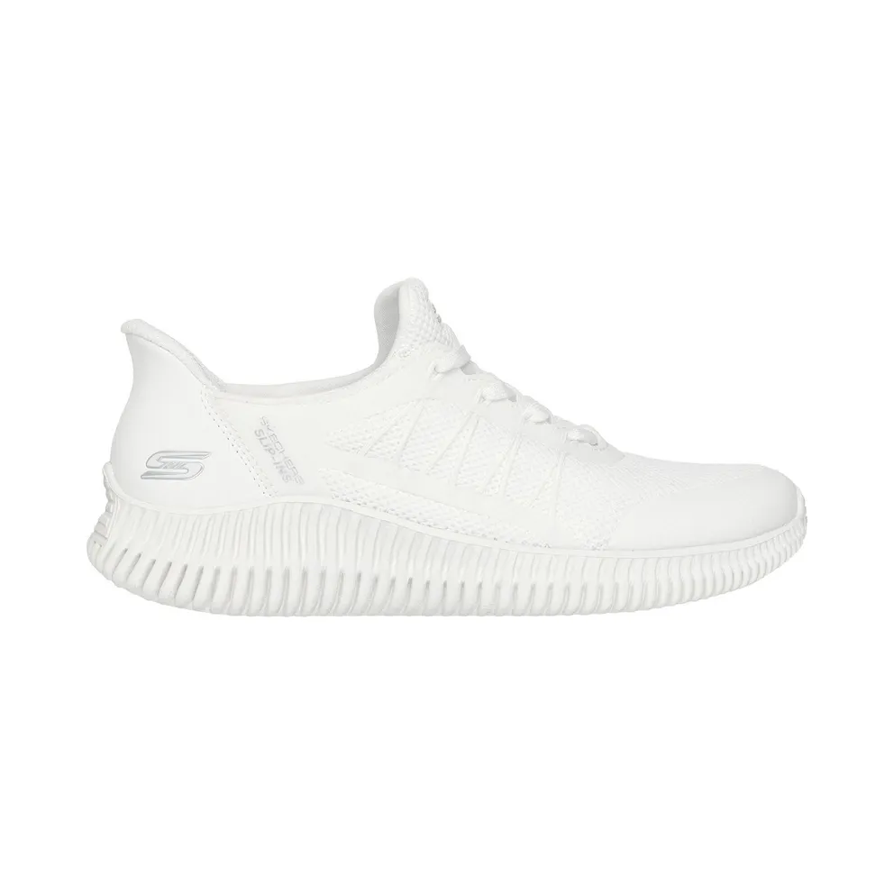 Skechers Slip-ins: BOBS Geo Lite – Divine Pace – White – “White” (117413 WHT)
