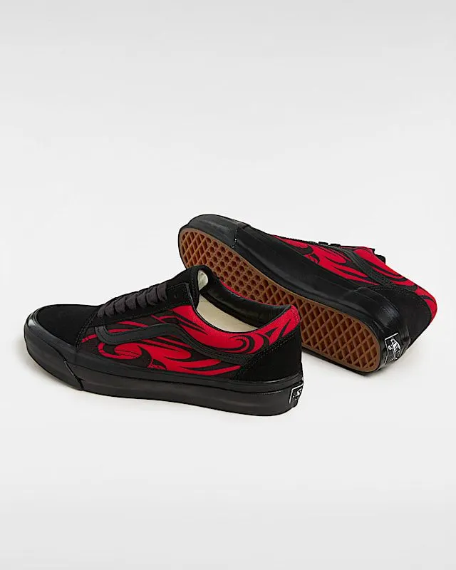Vans Old Skool 36 LX Warped Tour Black Red (VN000D56458)