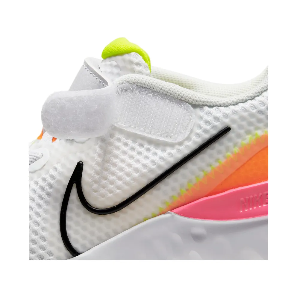 Nike Renew Run White Pink Blast (PS) White/Platinum Tint/Pink Blast (CT1436-100)