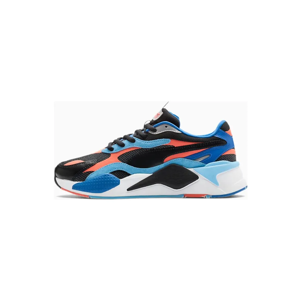 Puma RS-X3 Level Up Black Puma Black/Hot Coral (373169-02)
