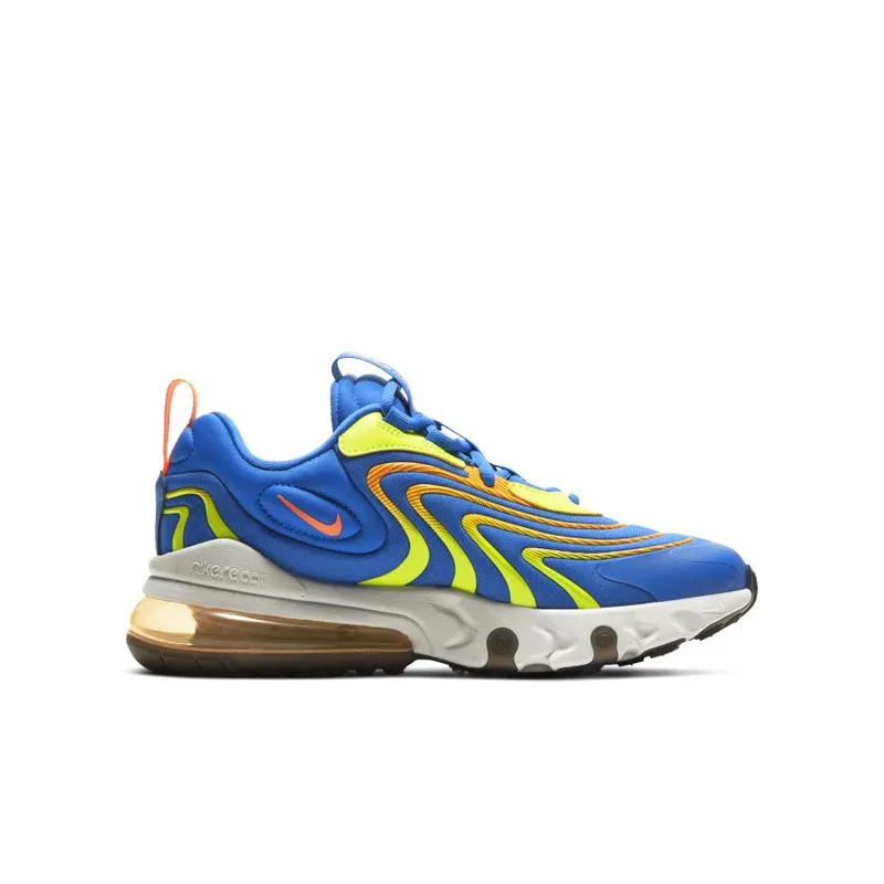 Nike Air Max 270 React Eng Soar Volt Orange (GS) (CD6870-401)