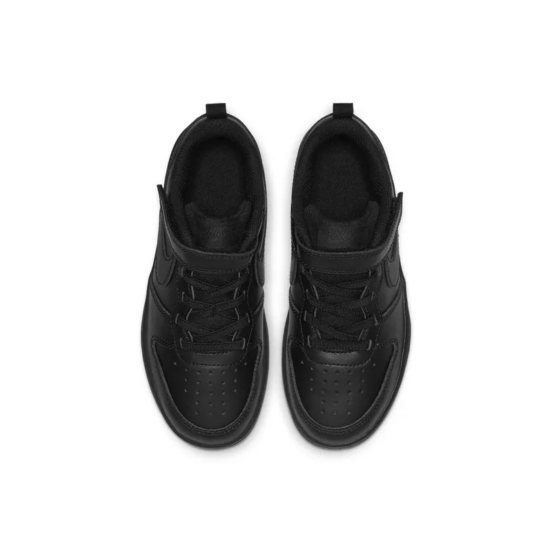 Nike Court Borough Low 2 Younger Kids’ Black (BQ5451-001)