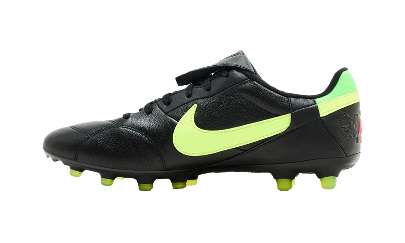 Nike PREMIER 3 LOW FG “BLACK GREEN STRIKE” (HM0265-008)