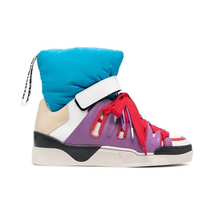 Khrisjoy Gesteppte High-Top-Sneakers “Blue” (DFPW400NYLTH)