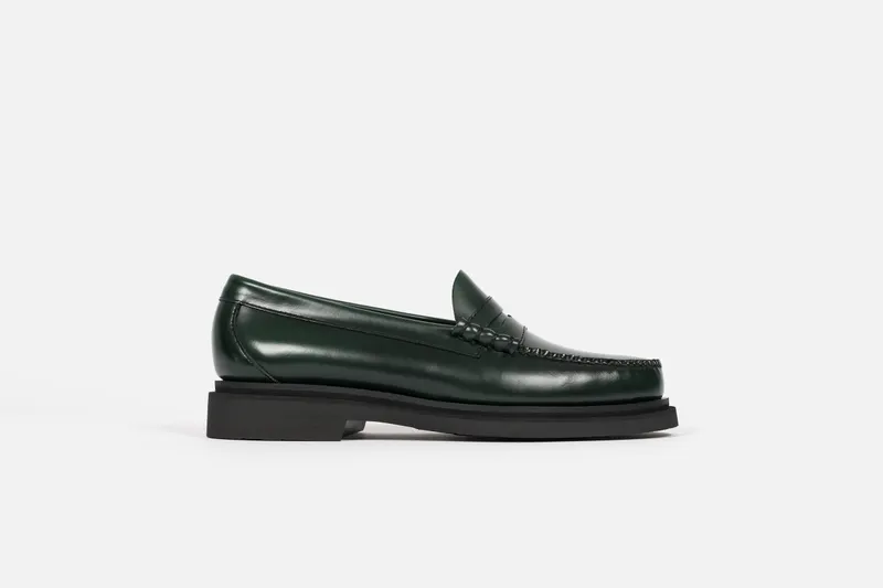 G.H.BASS Weejuns Step Larson Penny Loafer – 45 (BA11610A-0DG-DGRN)