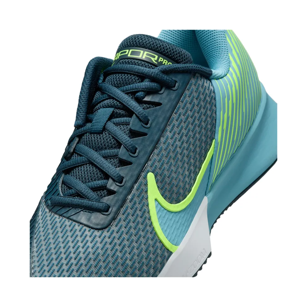 Nike Court Air Zoom Vapor Pro 2 Clay Armory Navy Volt Denim Turquoise (DV2020-400)
